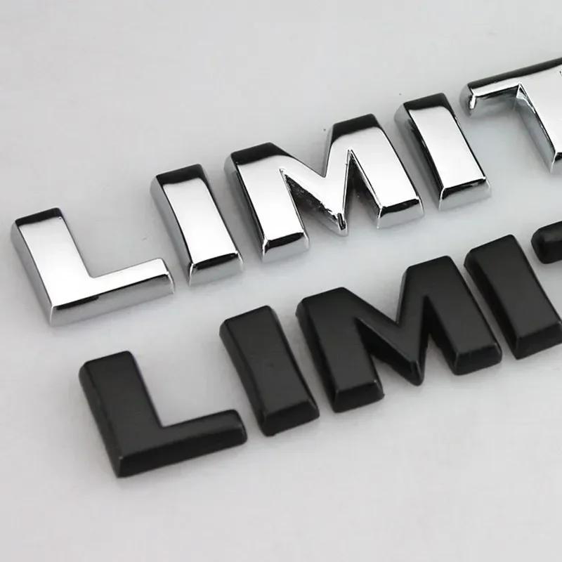 3D Metal 4X4 Limited Tailgate Emblem Sticker Car Rear Boot Trunk Badge for Grand Cherokee Compass Wrangler