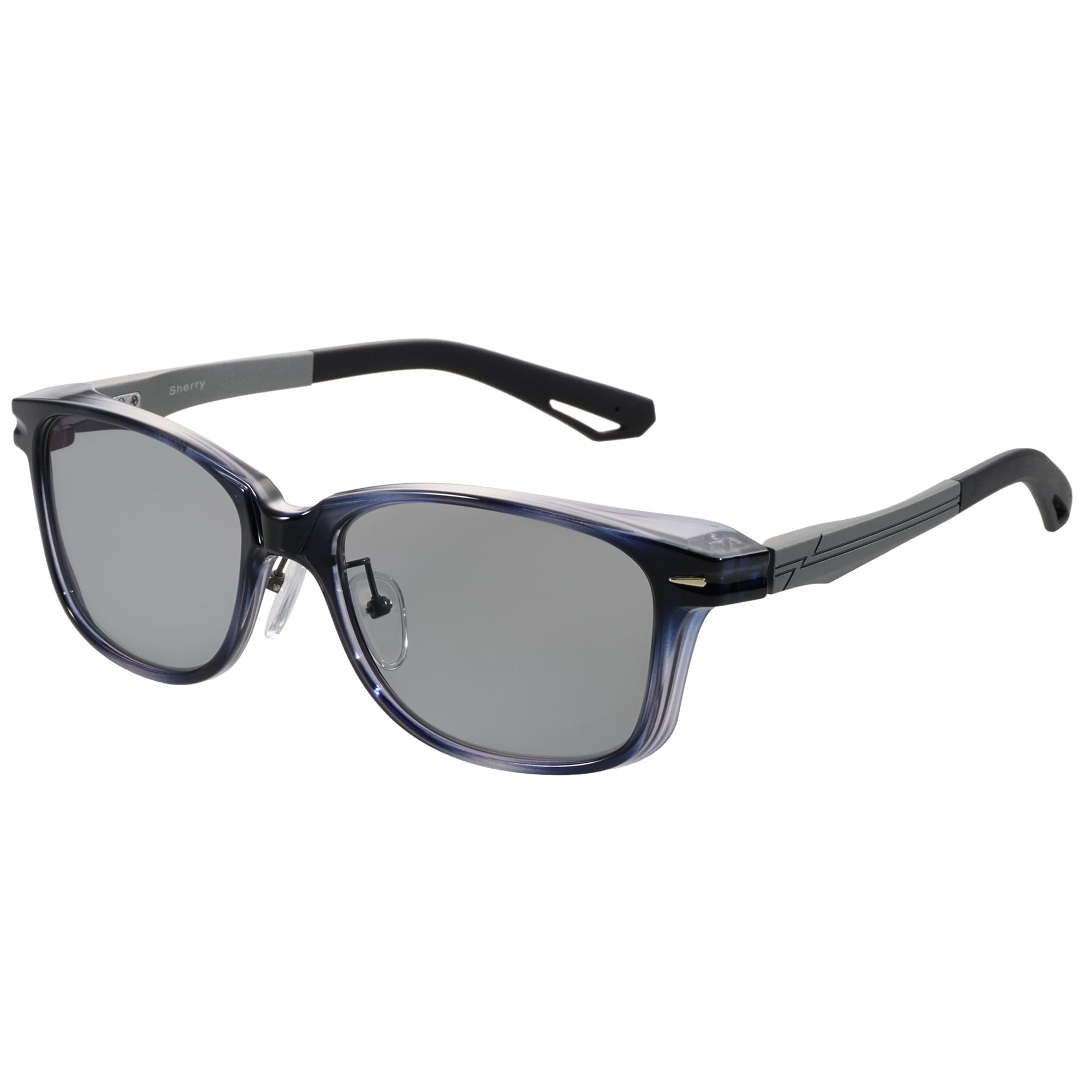 Zeque Polarized Sunglasses Sherry Blue TRUEVIEW [Zeque] F-2287 Demi/Gray