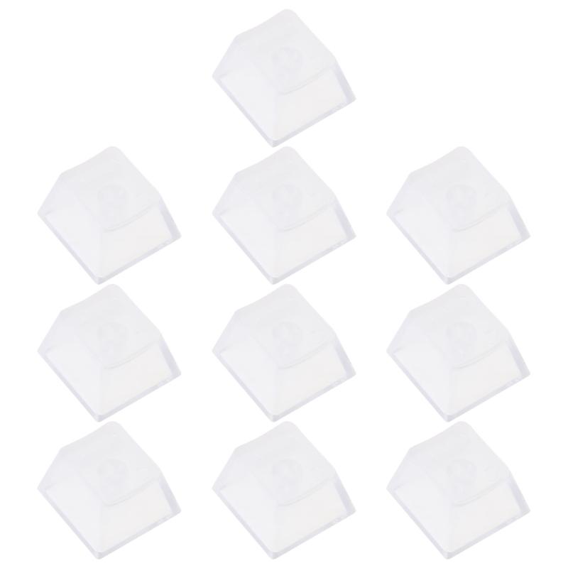 

10/20Keys R4 Transparent Keycaps for Game Mechanical Keyboard Switches Blank Keycap Gift for Game Lovers