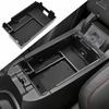 Center Console Organizer Tray for Chevy Equinox 2018-2024 Accessories,Black | Not Fit 2025 2026 Equinox Interior Accessories, Armrest Insert