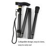 Adjustable 5-Section Aluminum Hiking Pole Shock Absorbing Lightweight Travel Stick for Hiking and Walking