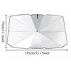 1 Pcs Foldable Car Windshield Umbrella Sunshade UV Protection Thermal Insulation Universal For Car Truck Summer Driving