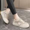 New Summer Small White Shoes Korean Style Female Student Thick-soled Casual Shoes Flying Mesh Breathable Sports Shoes
