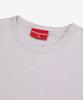 PSSHOPPER Semi-Crop Slub Vintage Short Sleeve T-Shirt [Cocoa]