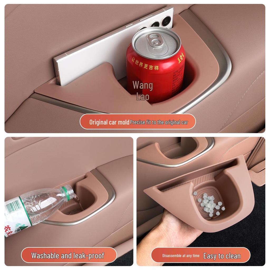 L90 Armrest Cup Holder Silicone Pad & Phone Case Car Accessories