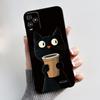 Anti-scratch Black Phone Case For BLU View 5 Pro Soft Casing For BLU View 5 Pro Trendy Style Penguins In The Snow Pattern Shell