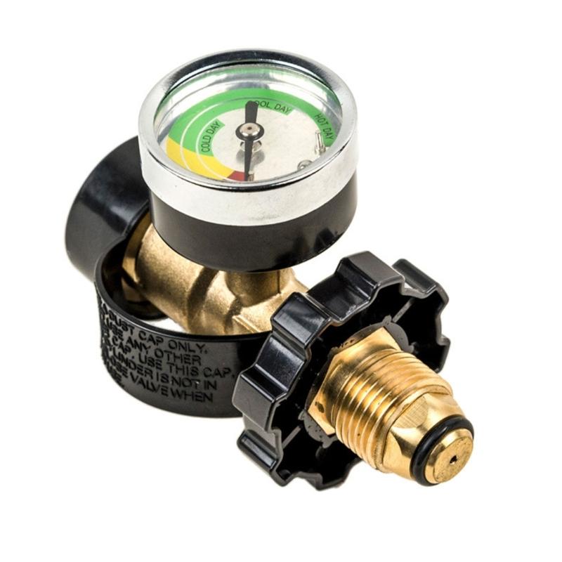 

Propane Tanks Gauge Level Indicator Solid Brass Leak Detector Gas Level Indicator Universals Gas Pressure Meter 1
