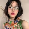 Fashion Colorful Oval Small Frame Lens Glasses for Girls Seaside Party Girls Taking Photo Christmas Camping Decors