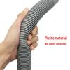 Universal Automatic Washing Machine Drain Hose Extension - Flexible, Anti-Odor Discharge Tube