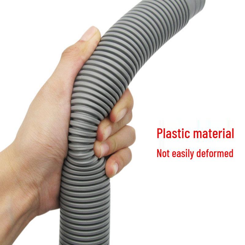 Universal Automatic Washing Machine Drain Hose Extension - Flexible, Anti-Odor Discharge Tube