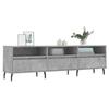 VidaXL Meuble TV gris béton 150x30x44,5 cm bois d'ingénierie 831296