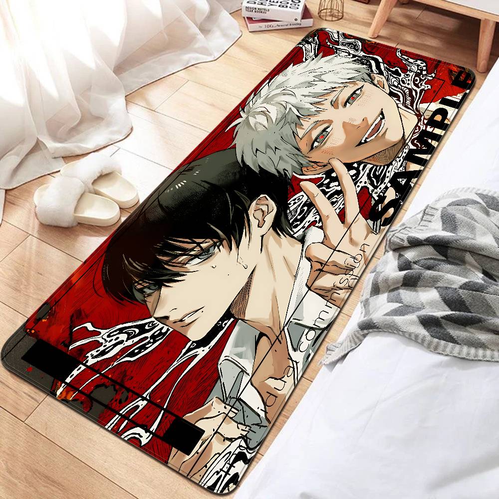 

Popular Anime The S-Summer Hikaru Died Door Mat Cheaper Anti-slip Modern Living Room Balcony Printed Bedside Mats 40x60cm