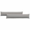 Sofa Cushions 2 Pcs Cloud Grey 200 X 40 Cm Fabric