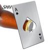 Bottle Cap Opener High Strength Convenient Open Portable Can Poker Card Shape for Home Beer