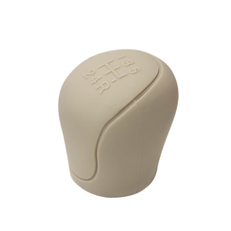 For Ford 5-Speed Manual Gear Shift Cover - Silicone Non-Slip Handbrake Grip, Car Gear Knob Protector Accessory