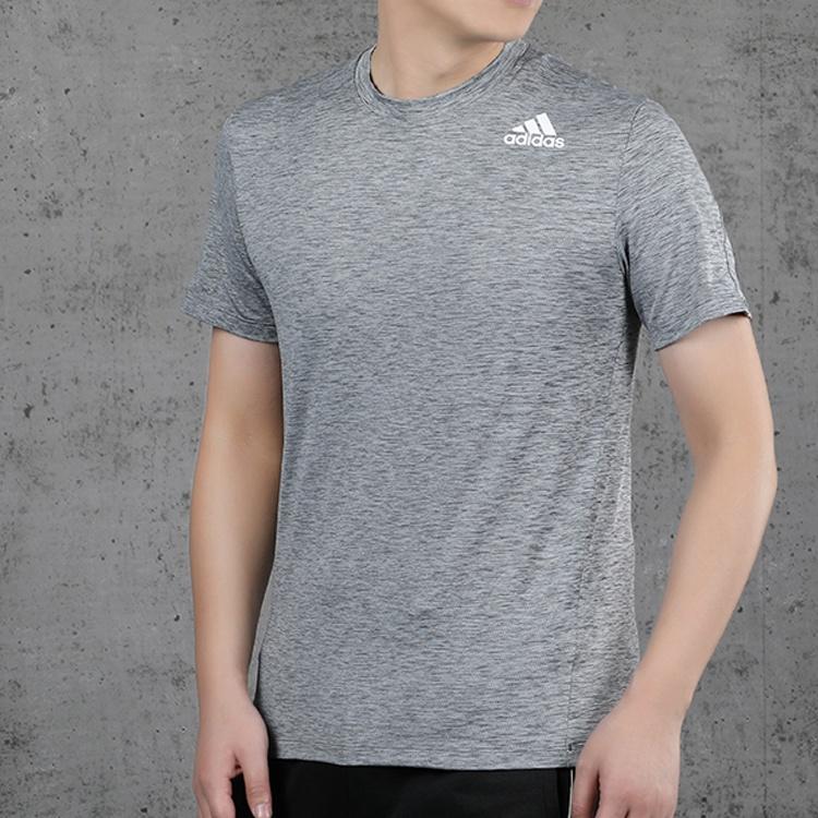 adidas Training Sports Short Sleeve Tee 'Light Grey' Men's FL4334