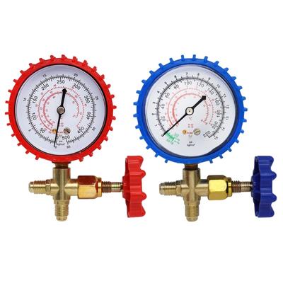 Essential Tool Car Air Pressure Meter Convenient Easy To Use Charge Set Refrigerants Recharges Gauges for R22/R134/R404