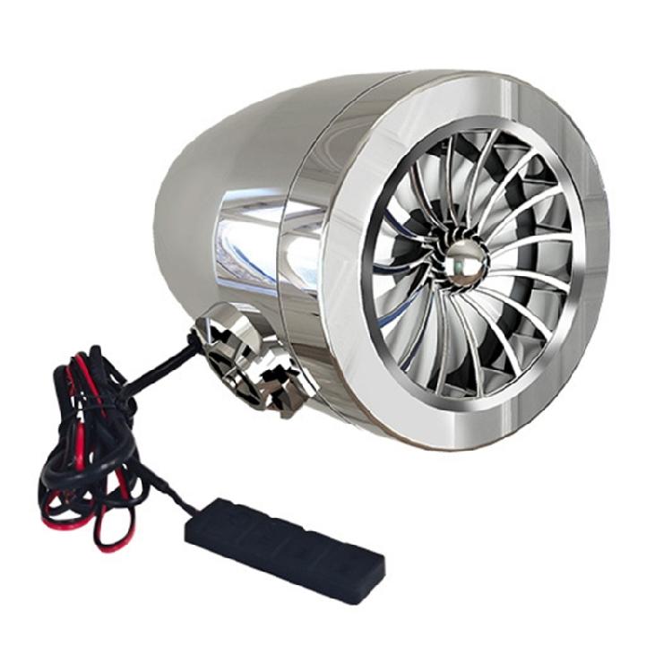 Shockproof Motorcycle Speaker System With Fast Charging Port Advanced Sound Technology For Adventure Bikes And Scooters