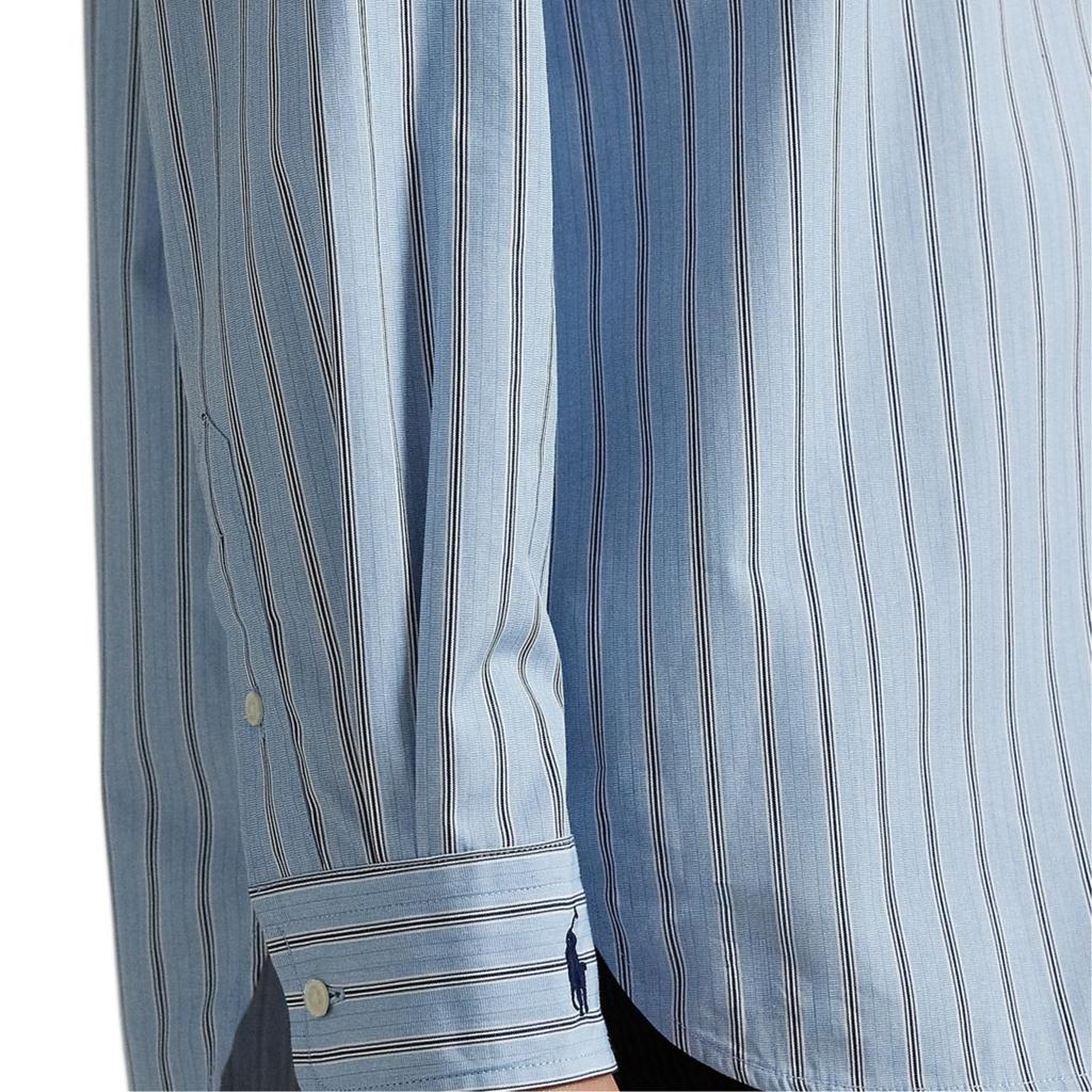 Polo Ralph Lauren FW25 Striped Pointed Collar Loose Long Sleeve Shirt Women shirts WMPOSHTNDO20921-400