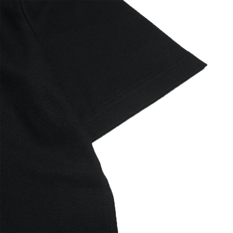Fila Original Classic Crew Neck Solid Color Comfortable Short Sleeve T-Shirt Men Tops F11M639115FBK