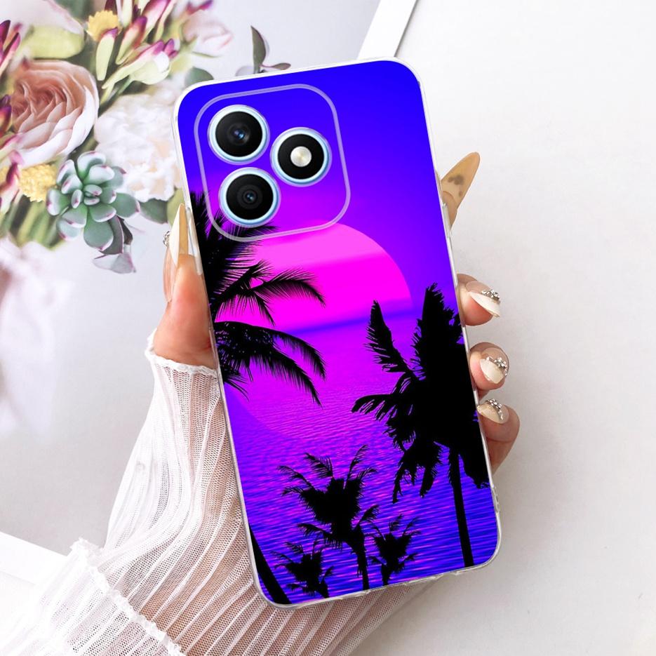 For Honor X8d 4G Case Cool Fashion Painted Cover 6.77'' Soft Silicone Phone Case For Honor X8d X 8d HonorX8d 4G Back Cover Coque