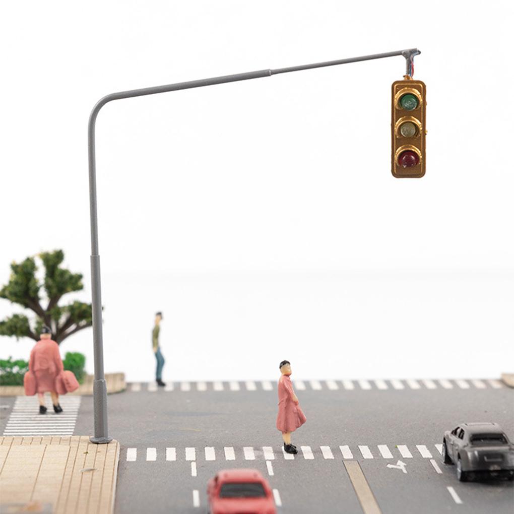 Model Education Tools Multipurpose Traffic Light Wide Application Lightweight Stop Lights Signal Lamp Showing Toys Building