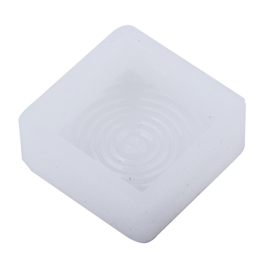 Water Silicone Pendant Mold DIY Resin Jewelry Making Mould 39x30x13mm