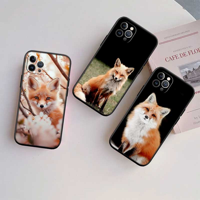 RE31 fox cute New High-End Shell Phone Case for Xiaomi Poco C40 C50 C51 C55 C65 C71 C75 F3 F5 F6 F7 M2 M3 Pro Ultra