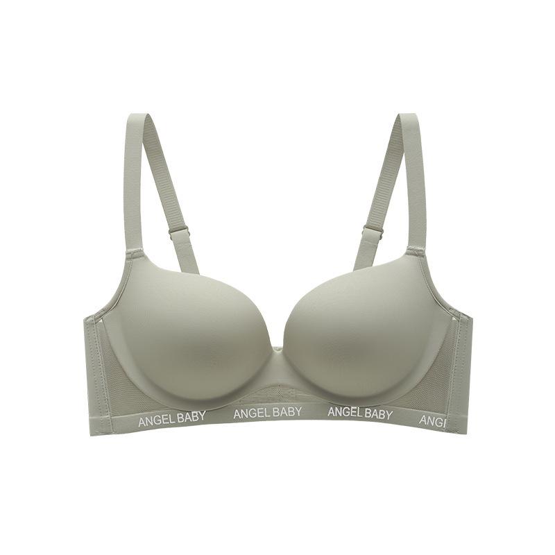 Traceless underwear women's small breasts gather and show big deep V sexy winter collection sub-breasts anti-sagging no steel ring bra