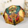 Egyptian Style Automatic Umbrella For Daily Use Birthday Christmas Valentine'S Day Gift Travel Umbrella Playful Design Durablet18