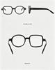 Retro Square Flat Lens Glasses - Casual & Versatile Party Fashion