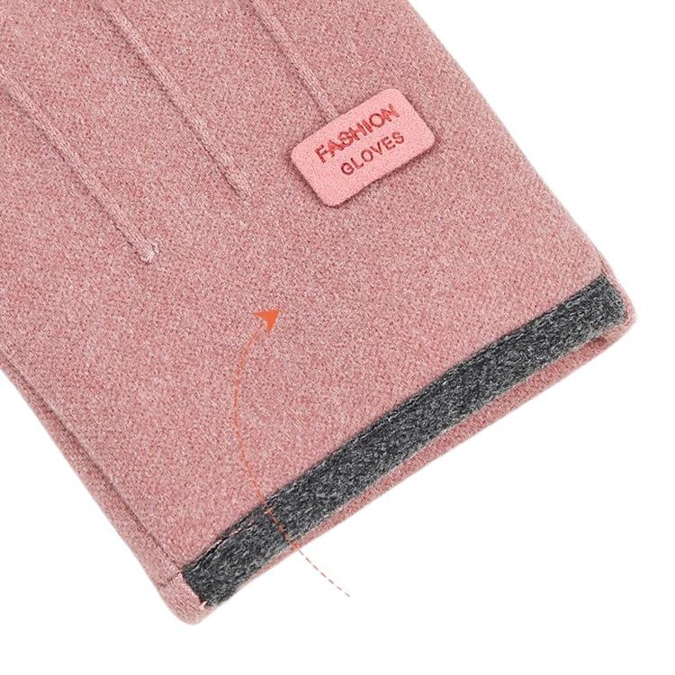 Unisex Velvet-Lined Fingerless Gloves: Warm, Cold-Proof, Wear-Resistant, Touchscreen-Compatible for Outdoor Cycling in Autumn and Winter.