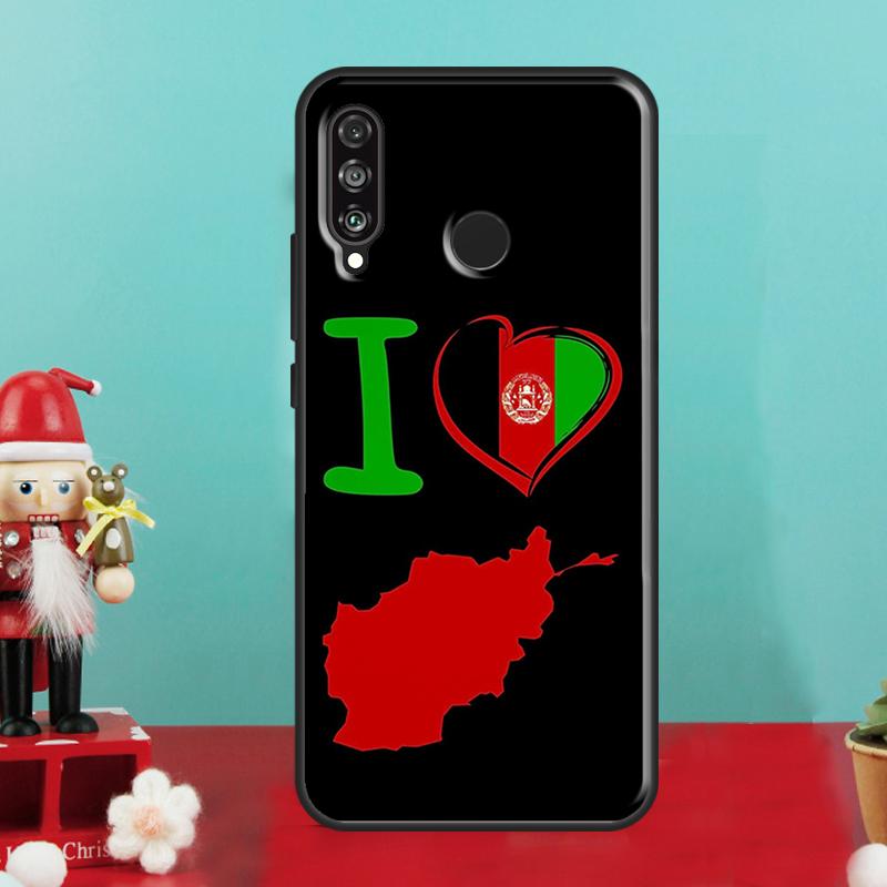 Afghan Afghanistan Flag For Huawei Nova 12i 12s 11i 5T Y90 Y70 Y60 Y61 Y91 Y72 9 10 SE P60 Pro P20 P30 P40 Lite Case