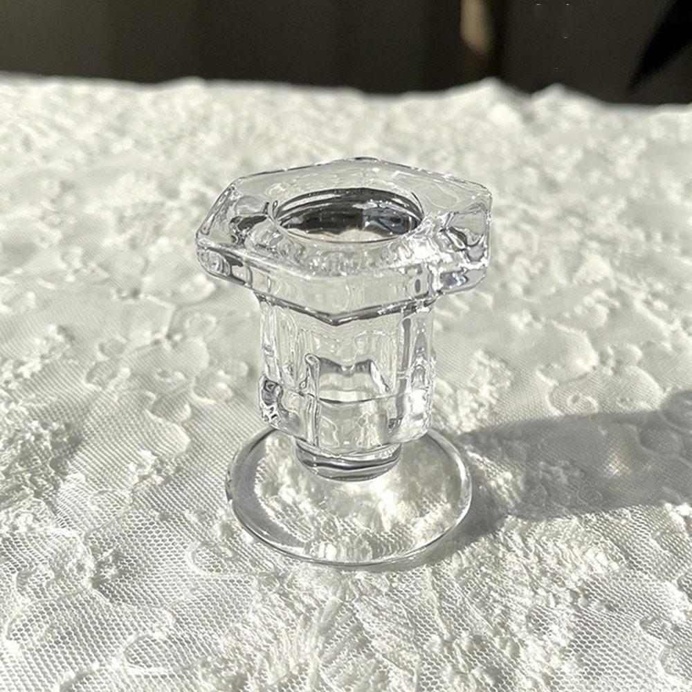 Glass Crystal Ball Base Photography Props Craft Crystal Ball Display Stand Transparent Glass Sphere Holder for Home Decoration
