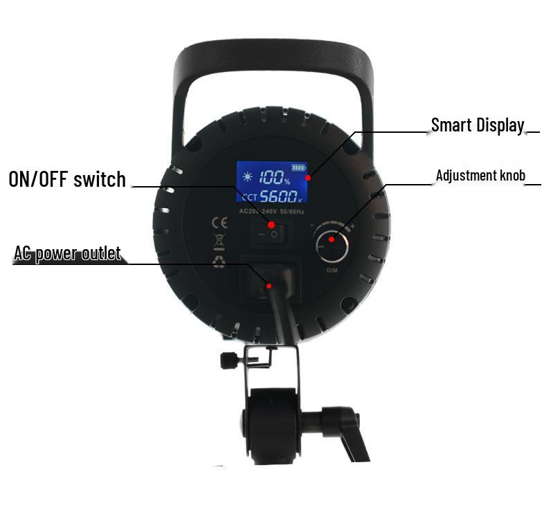 Yingbang 300W Soft Light Spotlight for Live Broadcast and Photography