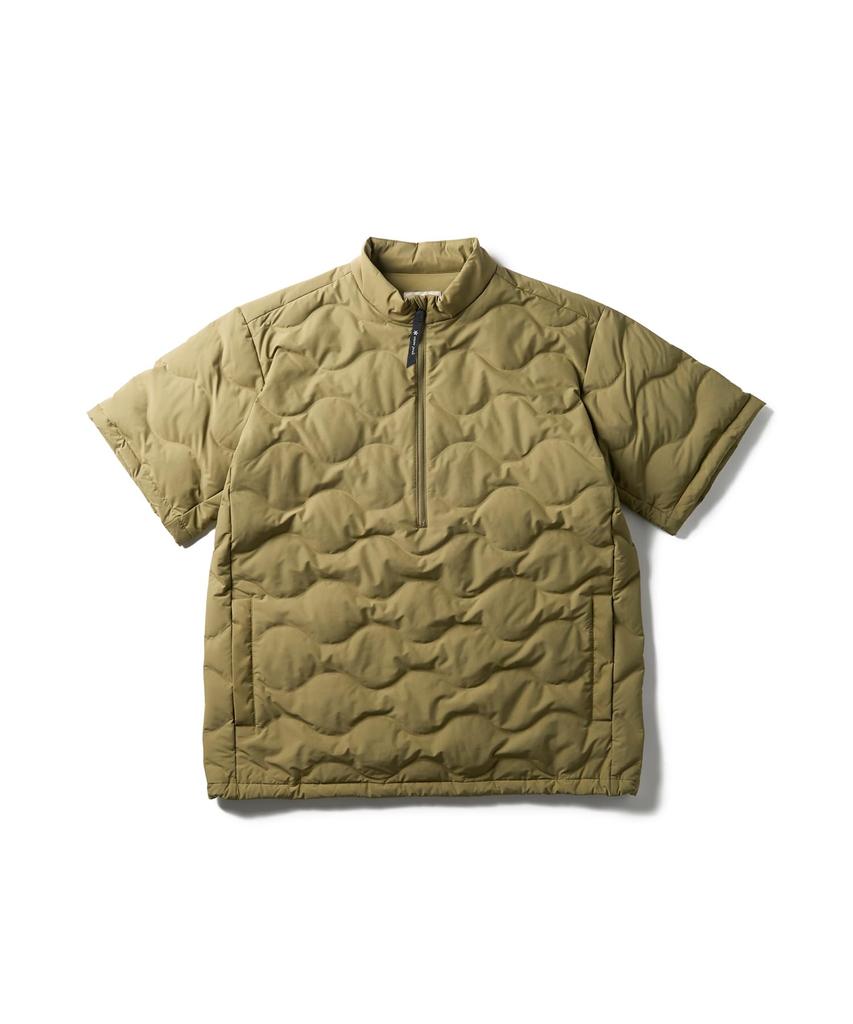 Snow Peak Seamless Quilted Down Pullover Tops Pullover OLIVE L JK-25AU030 Men's Women's