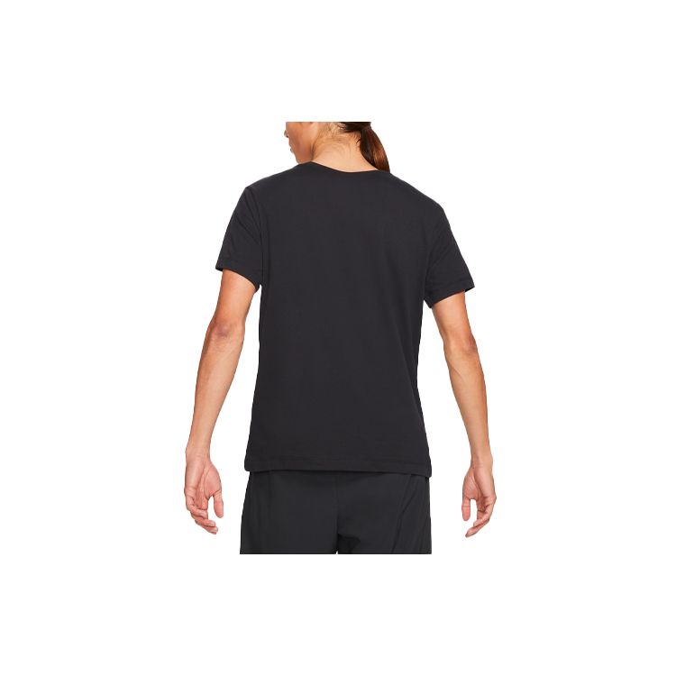 Nike Dri-Fit Printed Loose Round Neck Short Sleeve T-Shirt Men Tops Black CZ9804-010