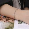Cazador Tulip Flower Bracelet for Women Kpop Stainless Steel Double Layers Beads Chain Bracelets Jewelry Birthday Gift New
