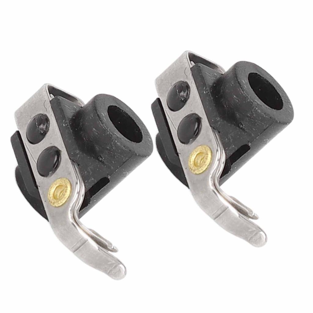 2 stk Symaskinnål Tråder Krok Stål Ergonomisk Design Erstatningstilbehør Tråderkrok