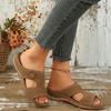 Women's Fashionable Casual Plus-Size - Hollow-Out Sandals