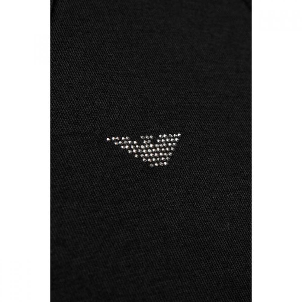 Emporio Armani Women S Scoop Neck Tank Top buSineSS Eagle Logo 0825313504