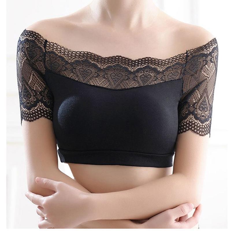 

Девушка Smocked Scoop Шея Бесшовный Кроп Топ