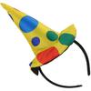 Clown Hat Headband Jumbo Polka Dots Headwear for Halloween, Carnival, Circus Costume Props - B