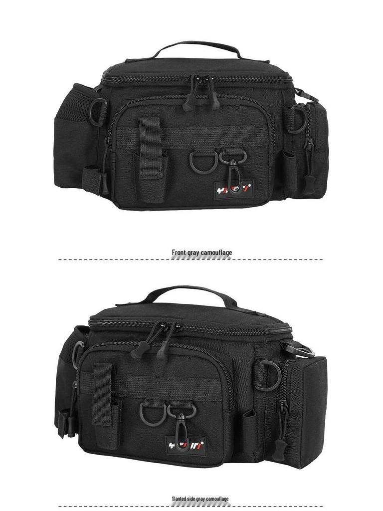 Wasserdichte Multifunktionale Angeltasche: Köder, Rute, Ausrüstung, Taille, Umhängetasche, Einzelschulter