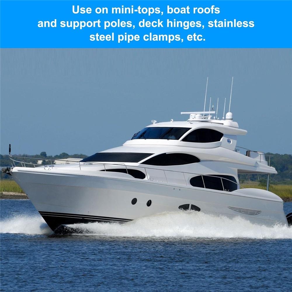 4 Pcs 316 Stainless Steel Quick Release Pins Bimini Top Pin Boat Marine Hardware For Deck Boat Bimini Top