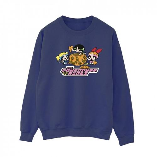 The Powerpuff Girls Womens/Ladies Girls Pumpkin Sweatshirt
