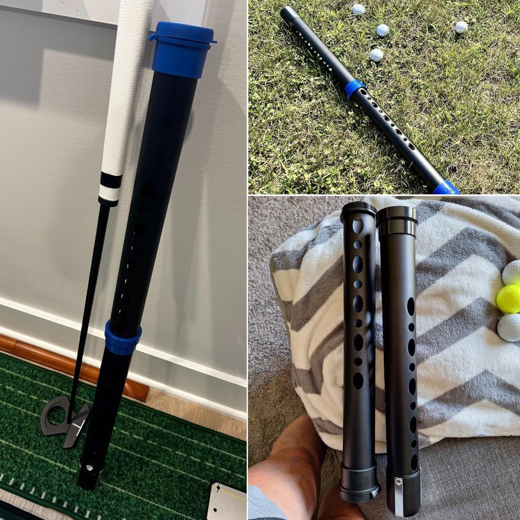 Golfs Ball Retriever Aluminum Alloy Picker Upper Tube Golfs Ball Shagger Grabber Golfs Ball Collector Pickup Tool