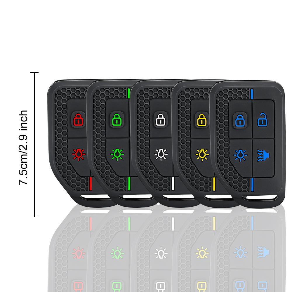 New Style High Quality Silicone For Volvo New FM FH Truck Key Case FH16 Tractor Van Heavy Truck Key Protective Cover Buckle