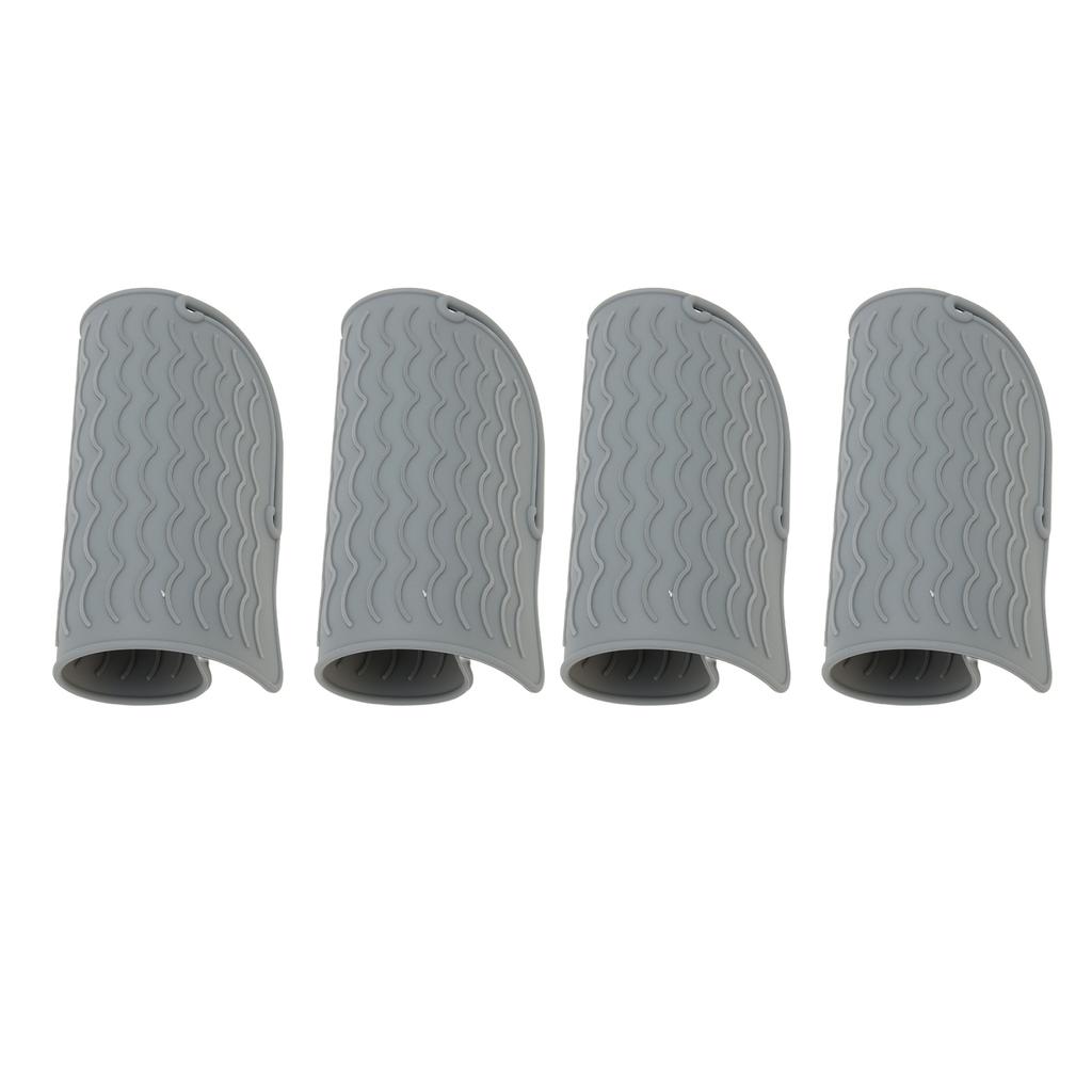 4Pcs Heat Resistant Straightener Pad Silicone Heat Resistant Mat Heat Mat for Curling Iron Straightener Flat Iron