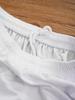 Kids Boys Sports Shorts Drawstring Elastic Waistband Solid Color Quick Dry Trunks for Football Basketball Training